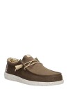 Hey Dude Wally Stretch Canvas   Brown   43