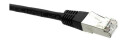 BLACK BOX Patch Cable CAT6 S/FTP LSZH - Black 0.5m Factory Sealed