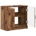 vidaXL Baderomsvaskeskap UTRECHT Gammelt tre 59,5 x 31,5 x 59 cm