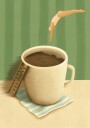 Morning Coffee Dive Plakat / 50x70