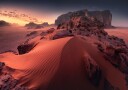 Red Desert Sunset Plakat / 50x70
