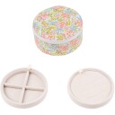 Bon Dep Jewelry box round mw Liberty Swirling Petals
