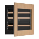 Witt WIU6060P-2P23 Integrert vin Black