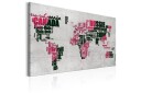 Tavle World Map: The French Connection Fr 120X80 Artgeist sp. z o. o.