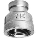 2,1/2" x 2" redusert muffe AISI 316
