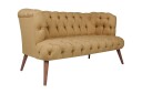 Monroew 2 seters Sofa   Lysebrun/Natur
