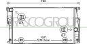 PRASCO BM028R002 Radiator motorkjøling