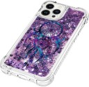 Trolsk Mobildeksel med Flytende Glitter Drømmefanger (iPhone 13 Pro)