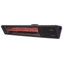 Sunred PRO25W SMART Triangle Dark Smart Terrassevarmer til Væg 2500W Sort