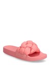 Tommy Hilfiger Tjw Braided Slides   Pink   39