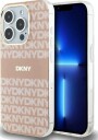 DKNY IML Mono & Stripe MagSafe-etui for iPhone 15 Pro Max - rosa
