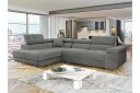 Gabina Sofa med Sjeselong 3 seter   Grå