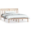 vidaXL Sengeramme heltre 150x200 cm 5FT King Size