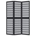  Romdeler 3 paneler svart heltre keisertre 8721012074613