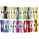 Creativ Company Broderigarn 42 farger 1 mm 6-tråds