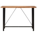 vidaXL Barbord 150x70x107 cm heltre akasie og jern