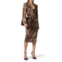 Elisabetta Franchi Dame Jakker Brun L,