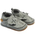 Mikk line Leather Slipper   3D   Grey   36/48M