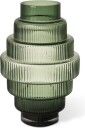 POLSPOTTEN Steps vase S 30 cm Mørkegrønn