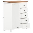  Garderobe 76x52x105 cm heltre eik