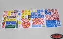 RC4WD X0035 Scale Signs Set