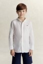 Gant Kids Shield Oxford Shirt White 134
