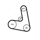 CONTITECH 6PK1153K7 Kileremsett