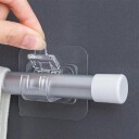 24Hshop Stangholder 4-pakning - Gjennomsiktig