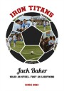 Football Ball Photo Collage Personal 2 Plakat Plakat / 50x70cm