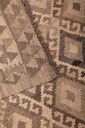 Bargi   Ullteppe Kelim Raw Natural 173x256 cm   Grå