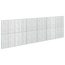 vidaXL Gabion med 3,5 mm tråd og 5x10 cm mesh 600x10x200 cm