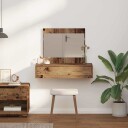  Vegghengt dressingbord Gammelt tre 83x40x70 cm