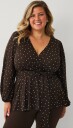 Ellos Collection   Topp Josefin   Brun