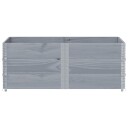  Pallekarmer 3 stk grå 150x100 cm heltre furu