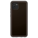 Samsung Galaxy A03 Mykt Gjennomsiktig Mobildeksel med Vanntett Funksjon - Svart