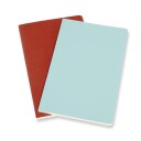 Notatbok Moleskine Volant 2pk L  Blank