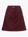 Vila Courdie High Waist A-Line Skirt Burgunder 38