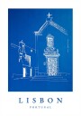 Portugal Blues: Lisbon Plakat Plakat / 21x30cm