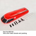 Joysway JW890105 Red hatch with decals and painting