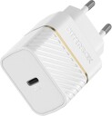 OtterBox 20W USB-C Vegglader med Hurtiglading - Hvit