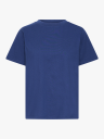 Ichi Palmer Loose Short Sleeve Blå XS