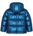 The New Polstret Jakke   TnUffe Puffer   Metallic Blue   The New   11 12 år (146 152)   Dunjakke   Blå