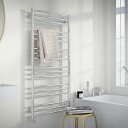 Nordhem Läckö Håndkletørker 600x1210 mm, Vann/Strøm, Krom