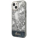 Guess Iphone 14 Plus Deksel Toile De Jouy Grå