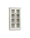 Hunter vitrineskap ivory mist