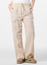 Seaside New Hampshire Linen Pants W Beige 42 Hverdagsbukser