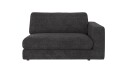 Rowico Home Duncan 1,5 seters ende H Mørkegrå Robin 66 129 x 103 x 78 cm Grå