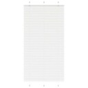  plisségardin Hvit 105x200 cm Stoff Bredde 104,4 Polyester