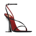 Saint Laurent Dame Sko Svart 38 EU,