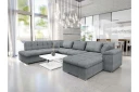 Dynir Sofa med Sjeselong og Divan 4 seter   Grå
